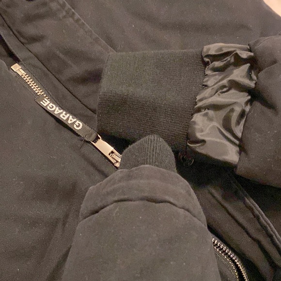 GARAGE Fleece-Lined Parka with Faux-Fur-Trim Hood Size XS - Picture 6 of 12